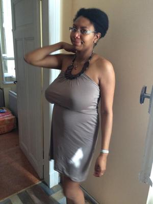 Ebony pregnant