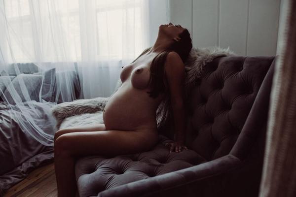 [Pregnant] young woman Holli