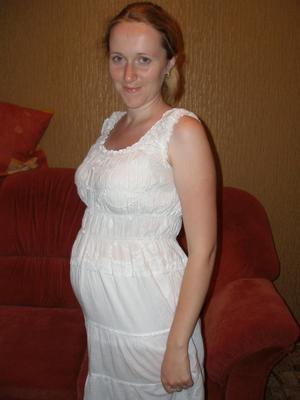 Pale Pregnant Blonde