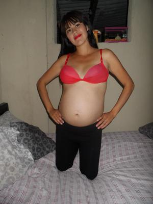 Mexicana embarazada 16 ( Karina )