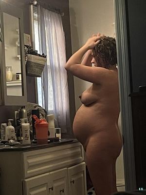 Pregnant woman spied on in the bathroom