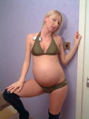 Tracey 9 Months pregnant and smoking