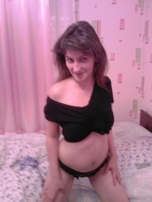 Olga, femme au foyer enceinte