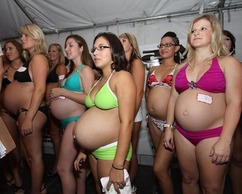 Preggo Bikini Contest