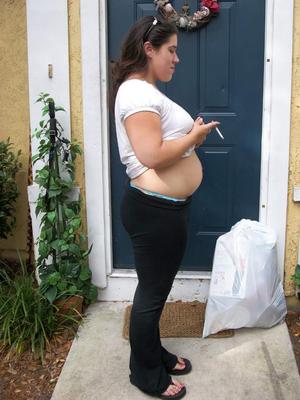 Pregnant Smoking 6