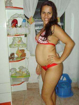 Pregnant Latina