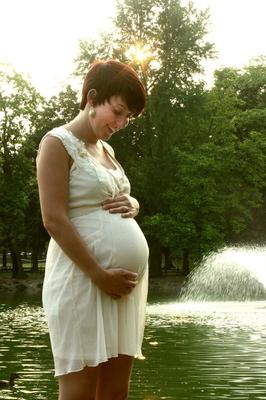 Pregnant photo shoot