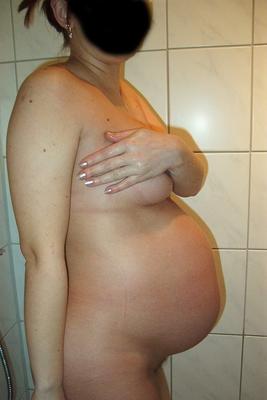 ex-wife's pregnant belly 5