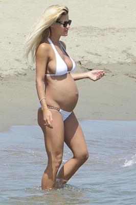 Michelle Hunziker embarazada