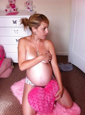 Pregnant teen