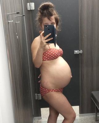 Pregnant teen 55