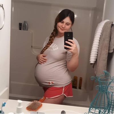 Pregnant teen 24