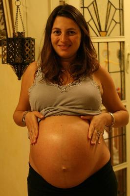 Pregnant Yamila