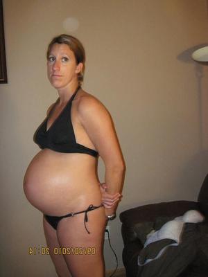 pregnant wife