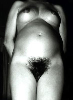 Hairy pregnant vintage