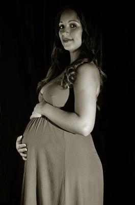 Cute pregnant