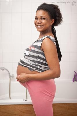 Ebony Pregnant Theresia