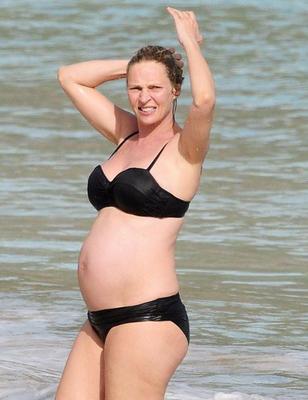 Uma Thurman enceinte